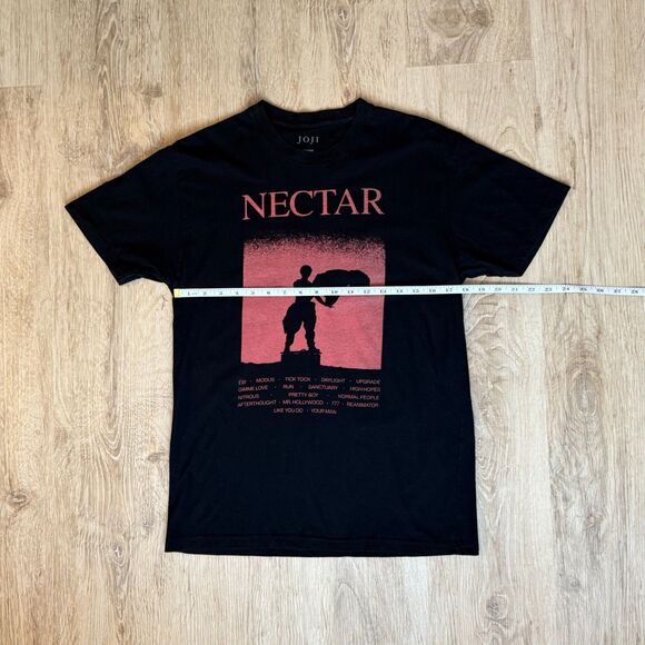 Joji Nectar Tour Graphic T-Shirt Black Medium Album Song List - Picture 4 of 5